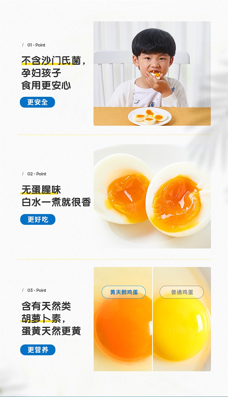黄天鹅无菌新鲜鸡蛋20枚